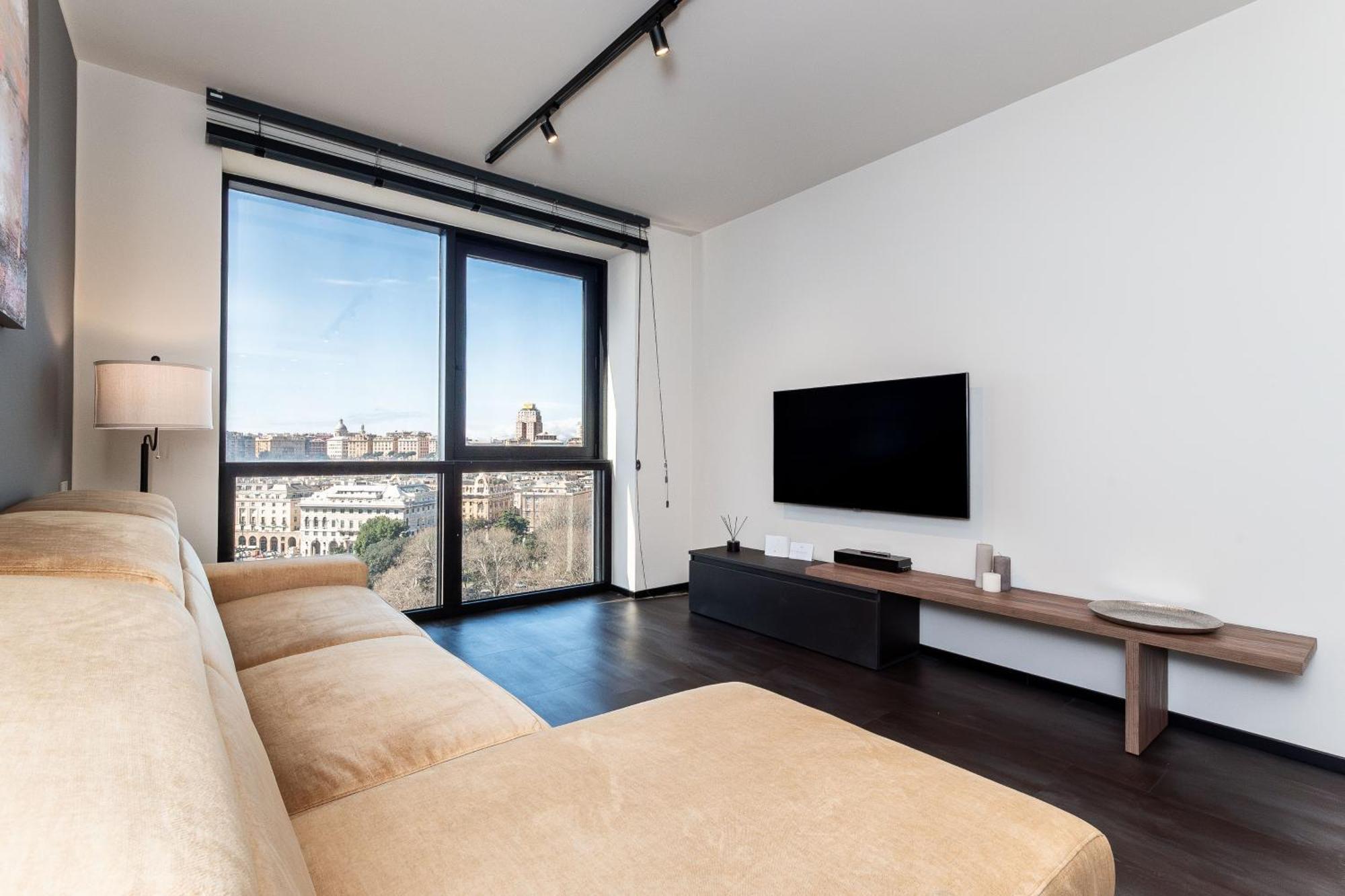 Appartamento Free Parking In Luxury With View - Steps To Brignole Train Station *