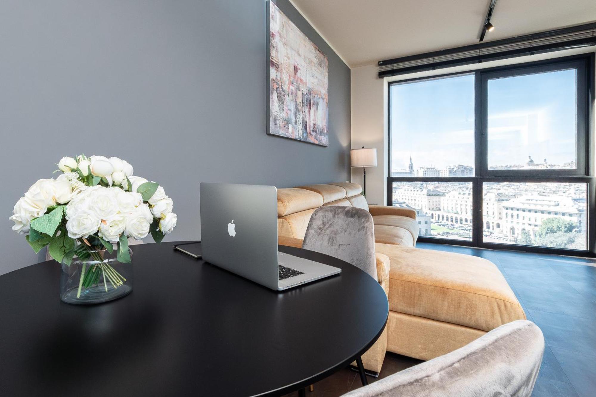 Free Parking In Luxury With View - Steps To Brignole Train Station Appartamento